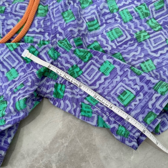 Men’s J. Crew Original Swimwear Vintage Patterned 6” Inseam Swim Trunks Large - Picture 16 of 16